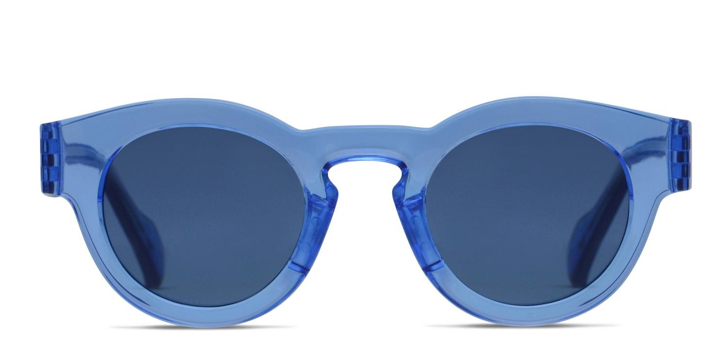 Adidas AOG005 Blue/Clear glasses - Blue / Clear - Frontal View