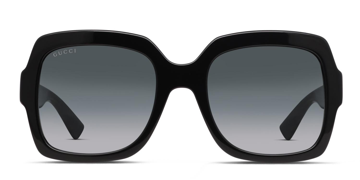 Gucci GG0036SN Shiny Black glasses - Shiny Black - Frontal View