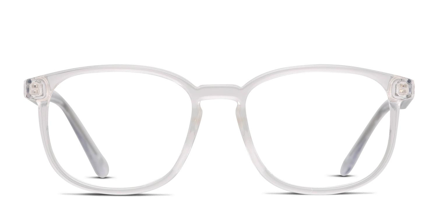 Muse Campbell Clear glasses - Clear - Frontal View