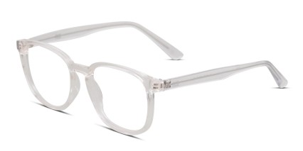 Muse Campbell Clear glasses - Clear - Angle View