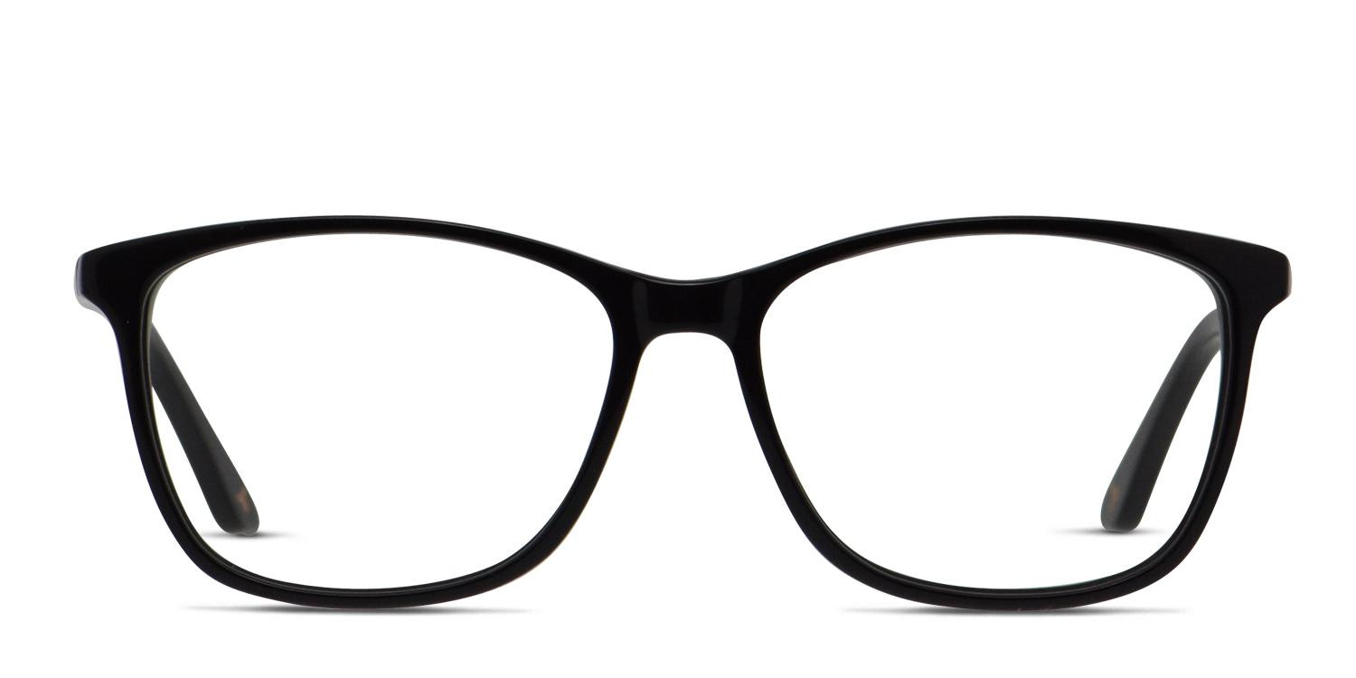 Amelia E. Laura Black glasses - Shiny Black - Frontal View