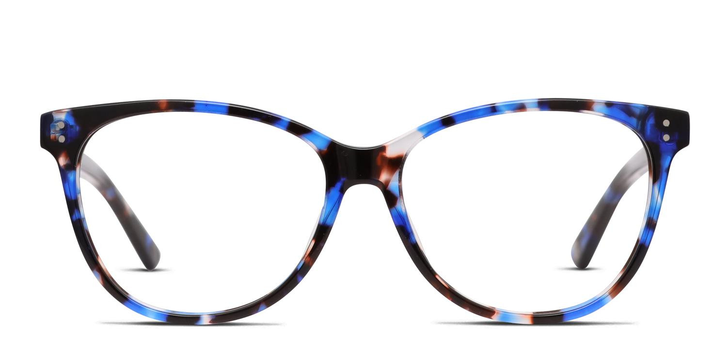 Muse Marlene Blue, Tortoise glasses - Blue / Tortoise / Multicolor - Frontal View