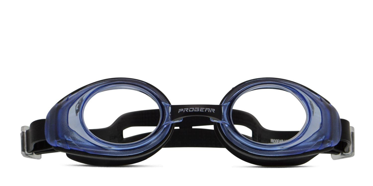 Progear HSV-1302 Swimming Goggles Blue, Clear, Black glasses - Blue / Clear / Black - Frontal View