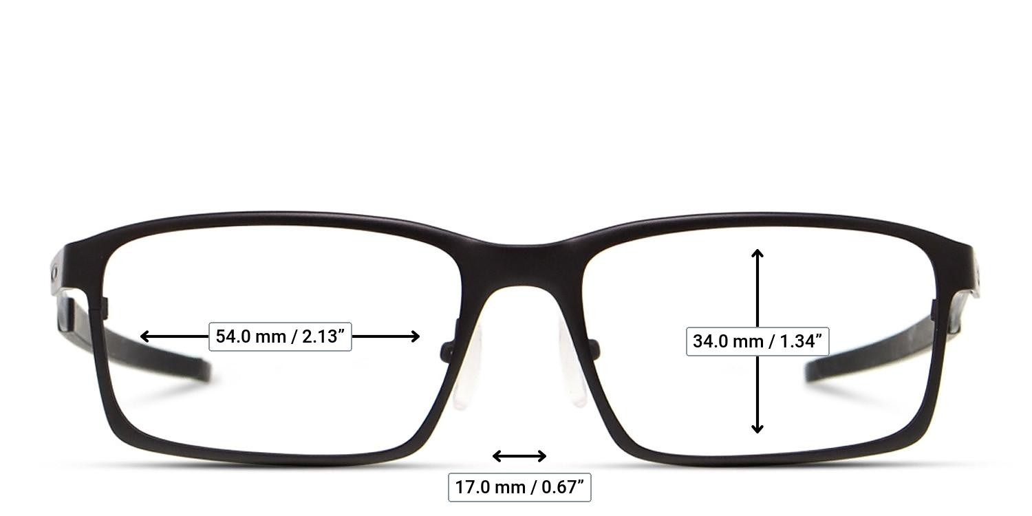 Oakley OX3232 Base Plane Black glasses - Measurements