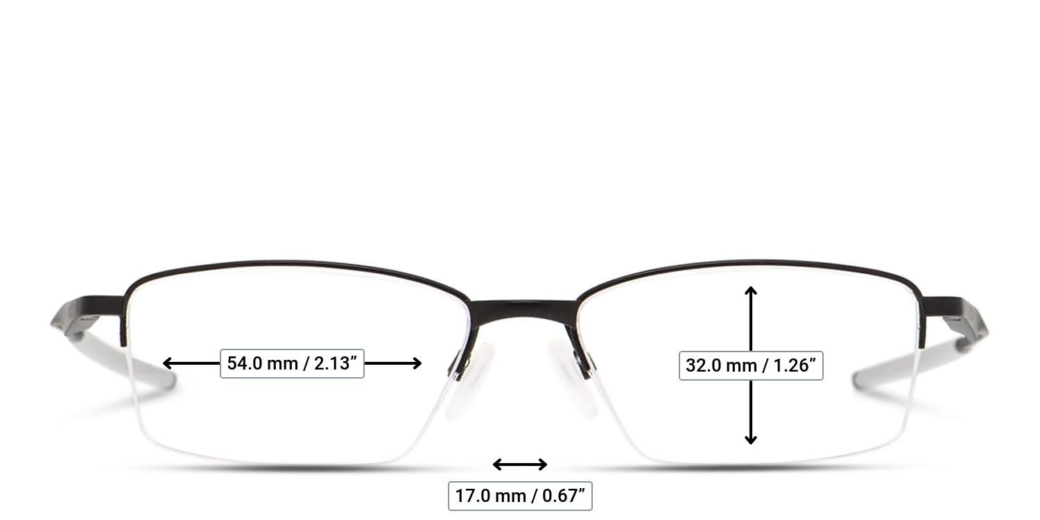 Oakley Limit Switch 0.5 Black glasses - Measurements