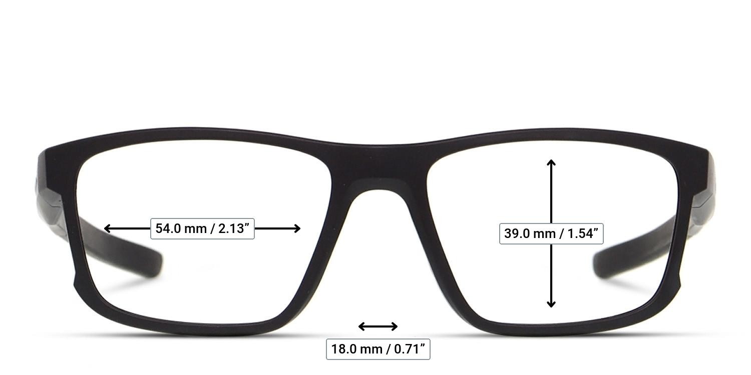 Oakley Hyperlink Black glasses - Measurements