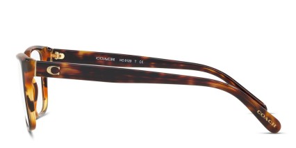 Coach HC6129 Black, Tortoise glasses - Black / Tortoise - Side View