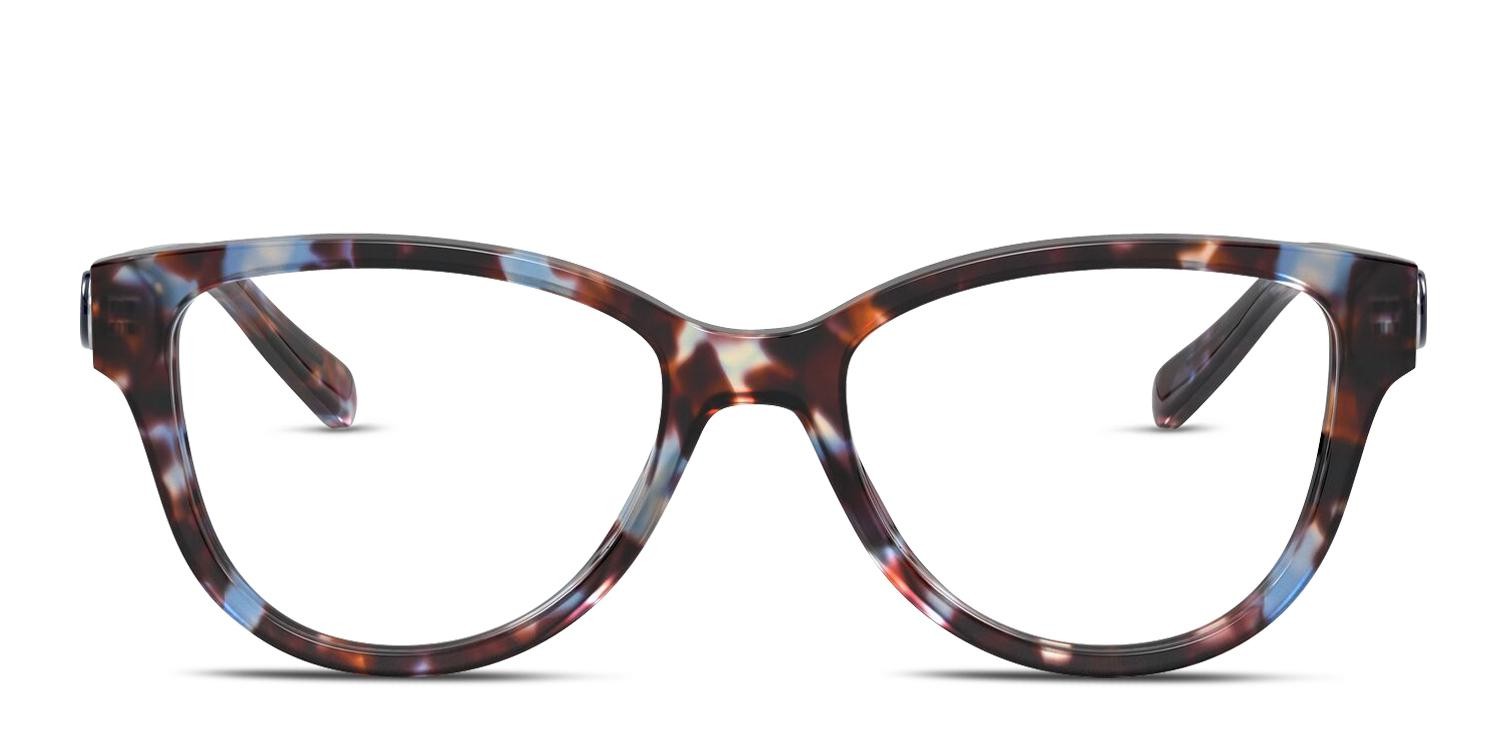 Coach HC6153 Tortoise, Blue glasses - Tortoise / Brown / Blue - Frontal View