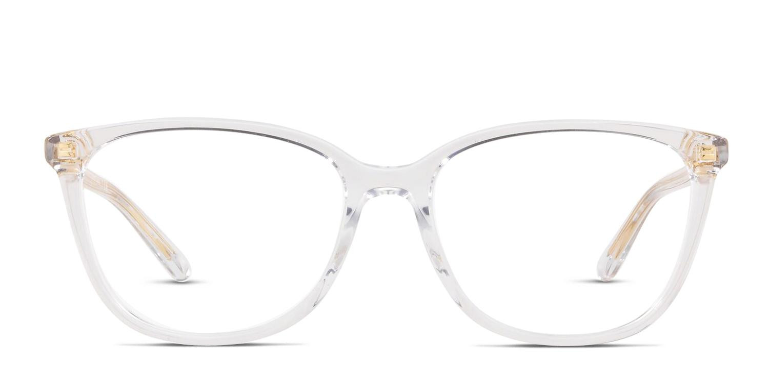 Michael Kors MK4067U Santa Clara Clear glasses - Clear - Frontal View