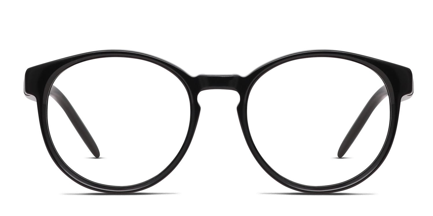 Champion x GlassesUSA.com Bushwick Shiny Black glasses - Shiny Black - Frontal View