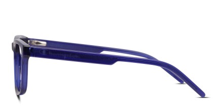 Champion x GlassesUSA.com SoHo Blue glasses - Blue - Side View