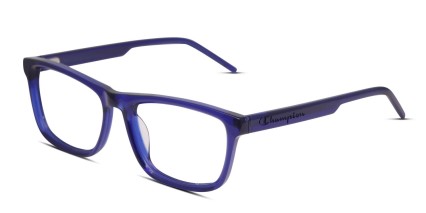 Champion x GlassesUSA.com SoHo Blue glasses - Blue - Angle View