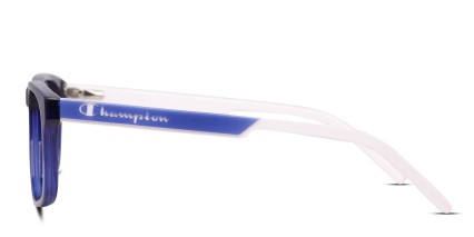 Champion x GlassesUSA.com Union Square Blue glasses - Blue - Side View