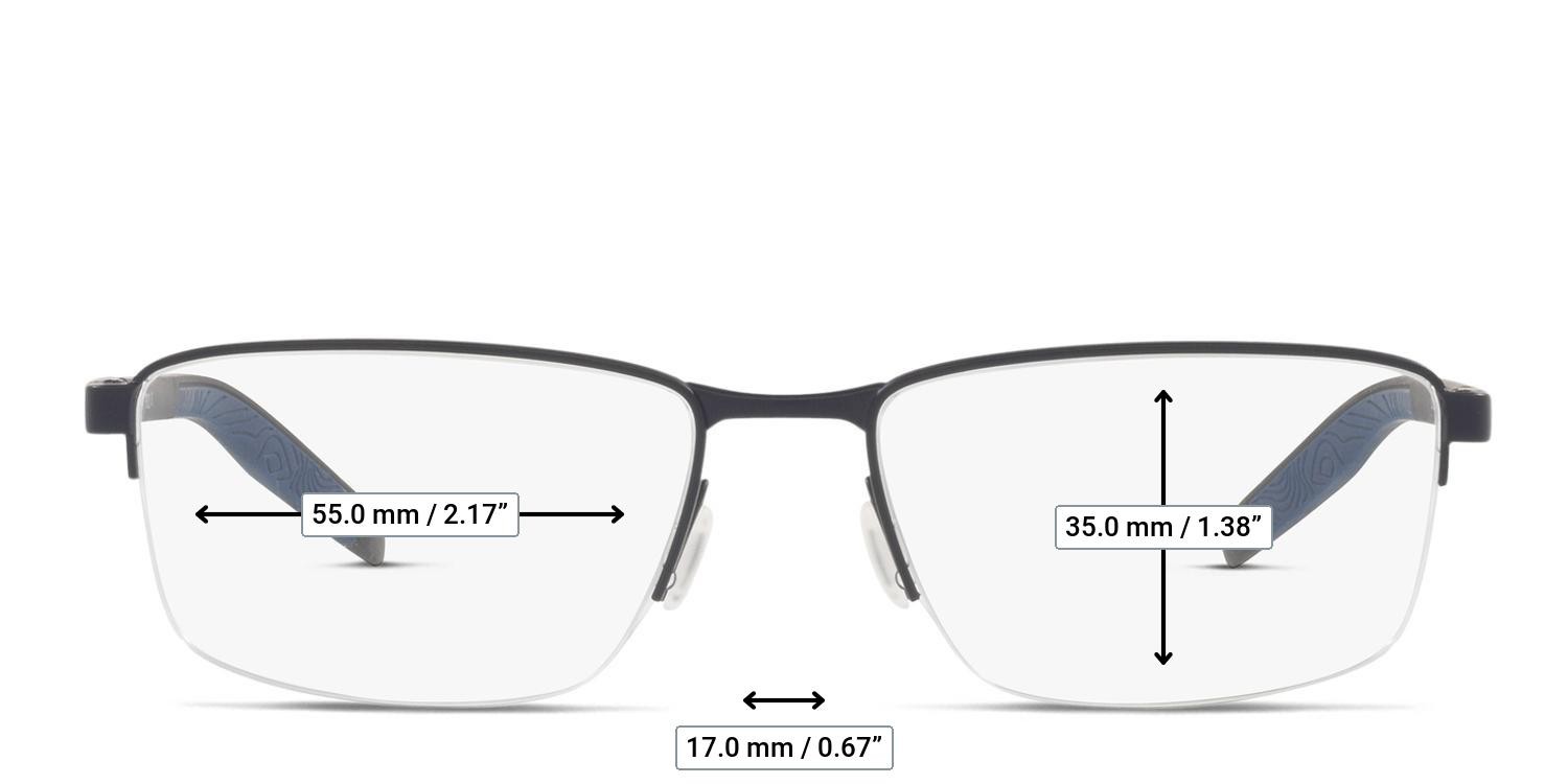 Costa Del Mar 06A3015 Bimini Road 310 Blue glasses - Measurements