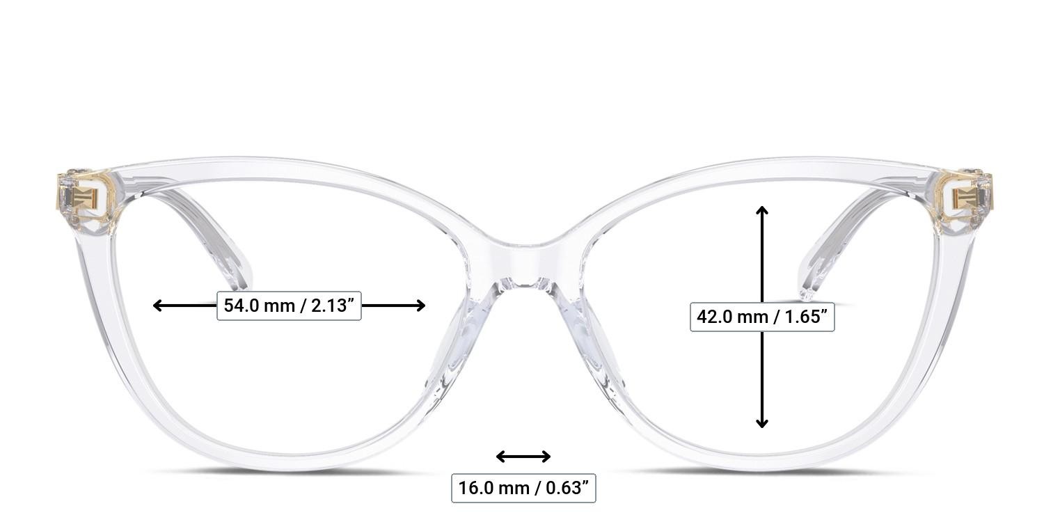 Michael Kors MK4109U Westminster Clear glasses - Measurements