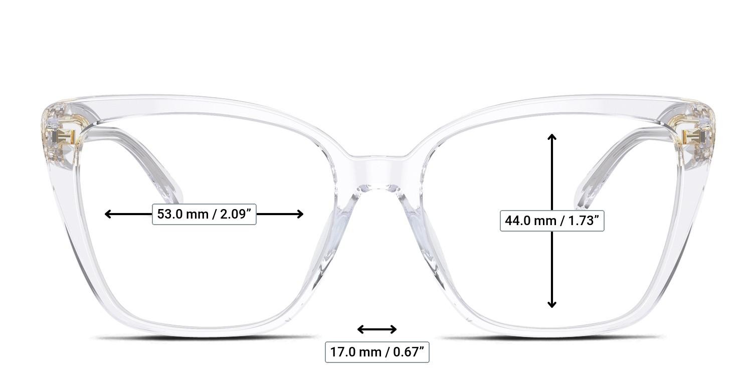 Michael Kors MK4110U Avila Clear glasses - Measurements