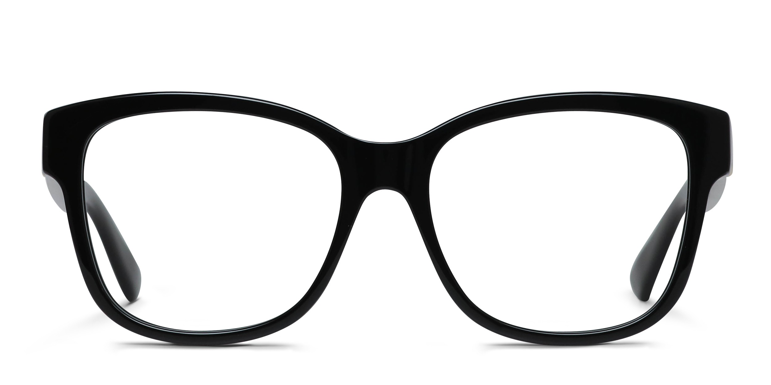 Gucci GG0038ON Shiny Black glasses - Shiny Black - Frontal View