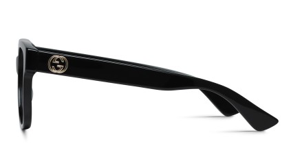 Gucci GG0038ON Shiny Black glasses - Shiny Black - Side View