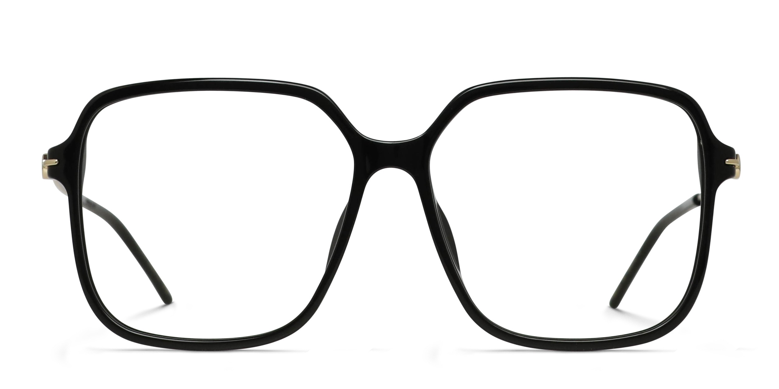 Gucci GG1271O Shiny Black glasses - Shiny Black - Frontal View