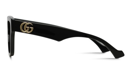 Gucci GG1424O Shiny Black glasses - Shiny Black - Side View
