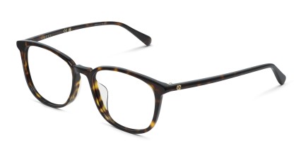Gucci GG1230OA Brown, Tortoise glasses - Brown / Tortoise - Angle View