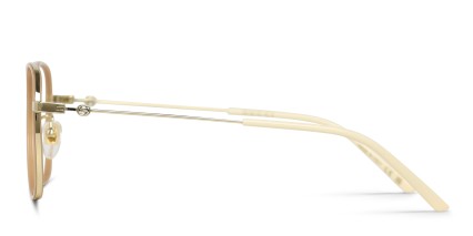 Gucci GG1198OA Pink, Gold glasses - Pink / Gold - Side View