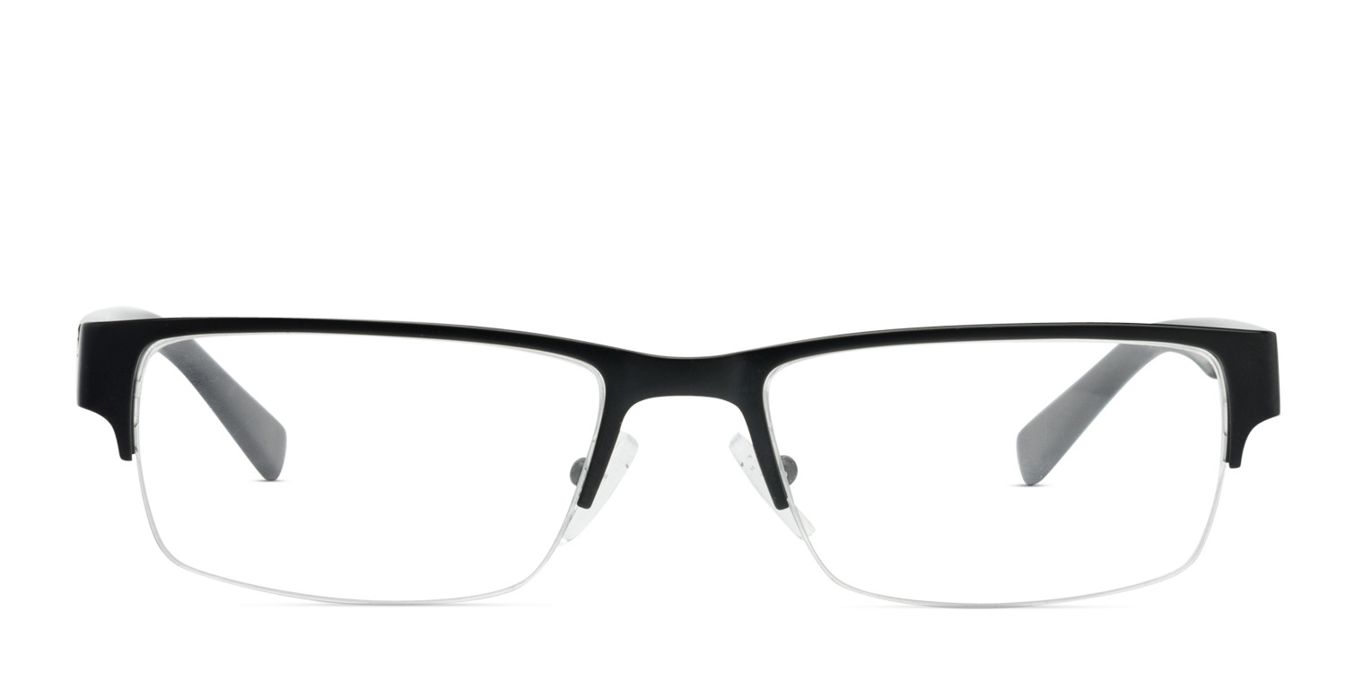 Armani Exchange AX1015 Black glasses - Black - Frontal View