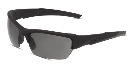 Wiley X Valor Black, Gray glasses - Black / Gray - Angle View