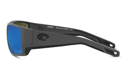 Costa Del Mar Blackfin Pro Gray, Blue glasses - Gray / Blue - Side View