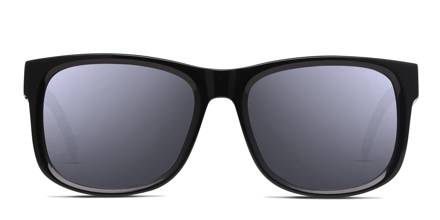 Champion x GlassesUSA.com Rockaway Shiny Black glasses - Shiny Black - Frontal View