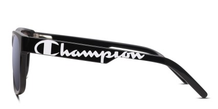 Champion x GlassesUSA.com Rockaway Shiny Black glasses - Shiny Black - Side View