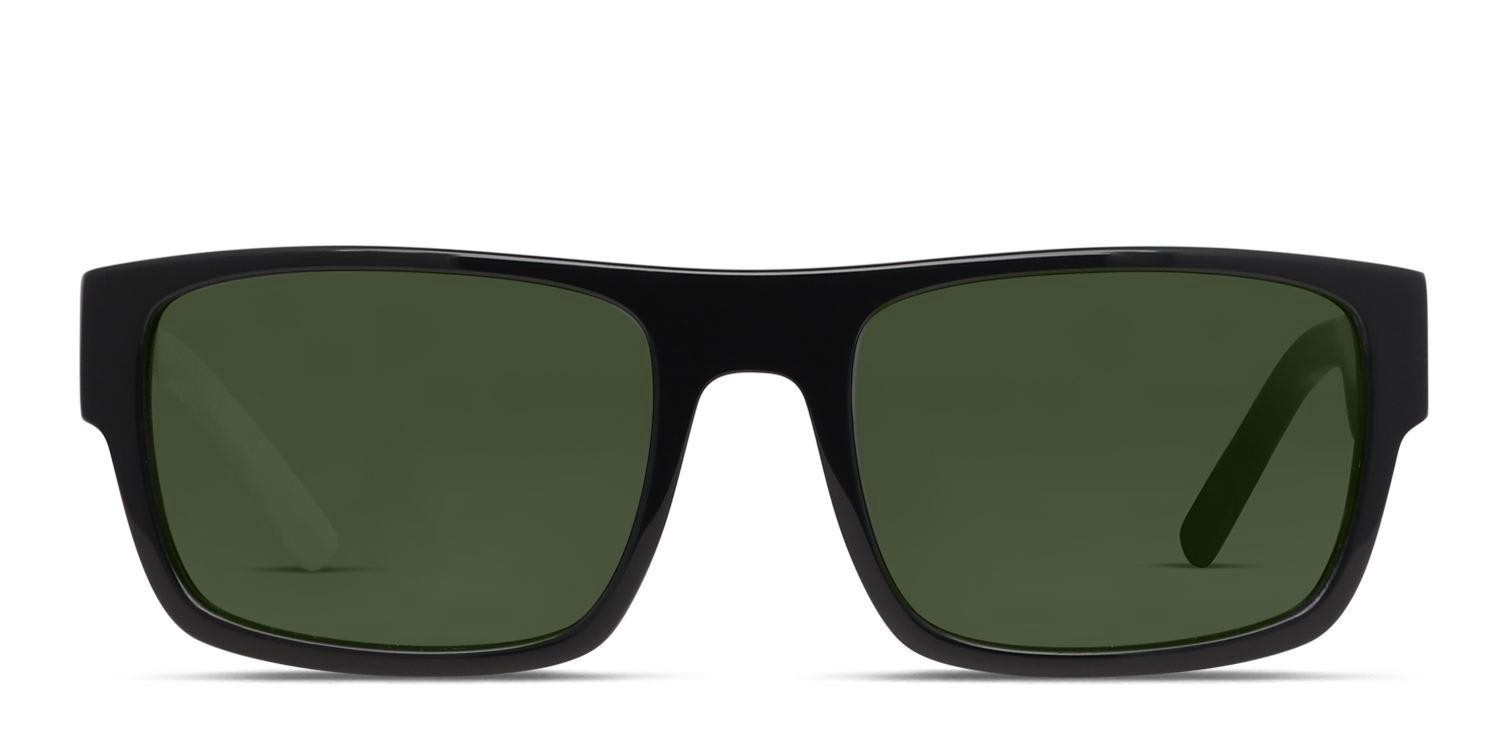 Champion x GlassesUSA.com Coney Island Shiny Black glasses - Shiny Black - Frontal View