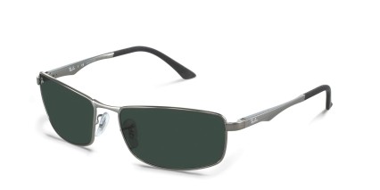 Ray-Ban RB3498 Gunmetal glasses - Gunmetal - Angle View
