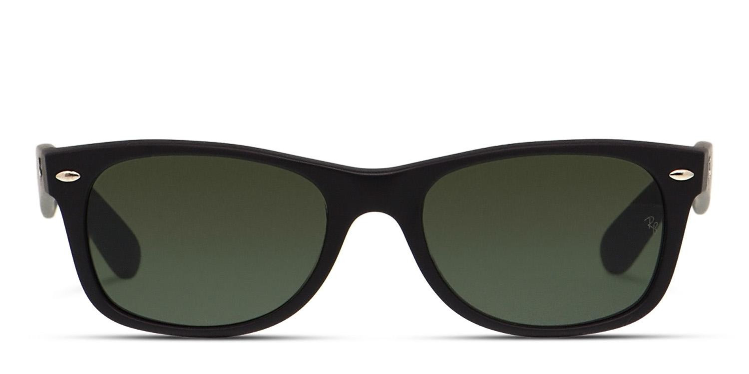 Ray-Ban RB2132 New Wayfarer Black glasses - Black - Frontal View