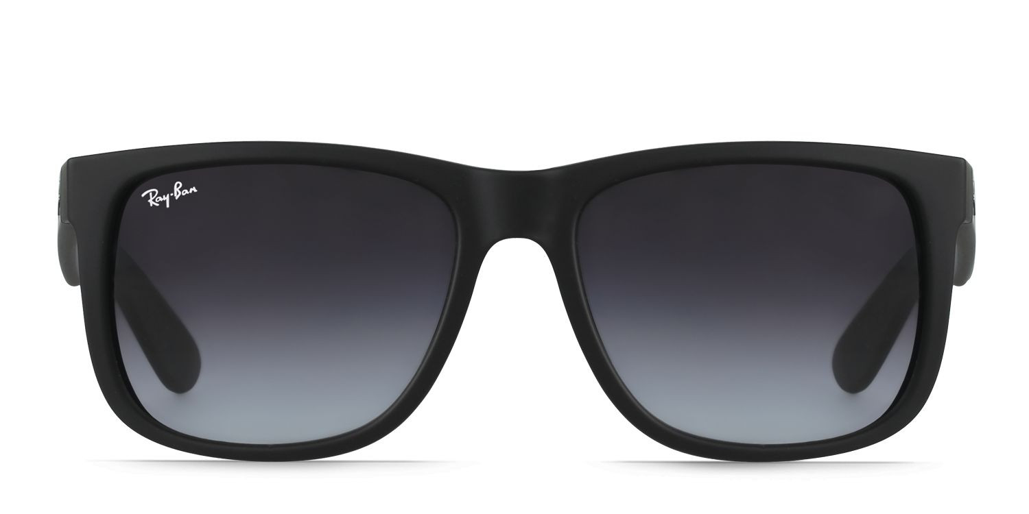 Ray-Ban RB4165 Justin Black glasses - Black - Frontal View