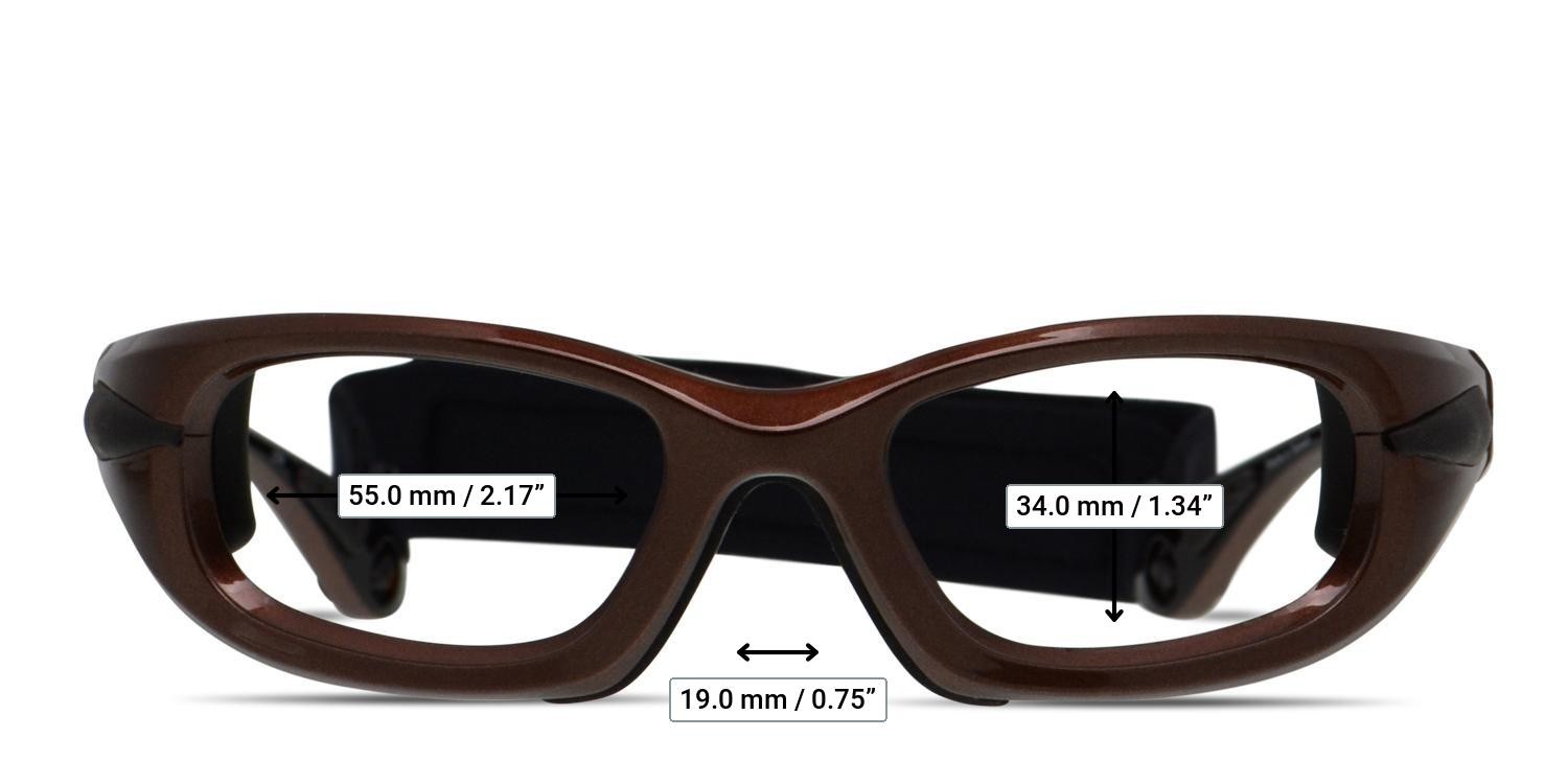 Progear EG-L1030 Brown, Black glasses - Measurements