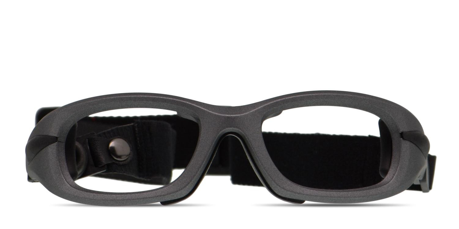 Progear EG-M1021 Gray, Black glasses - Gray / Black - Frontal View
