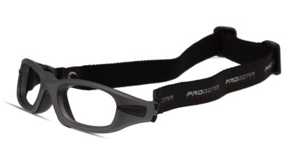 Progear EG-M1021 Gray, Black glasses - Gray / Black - Angle View