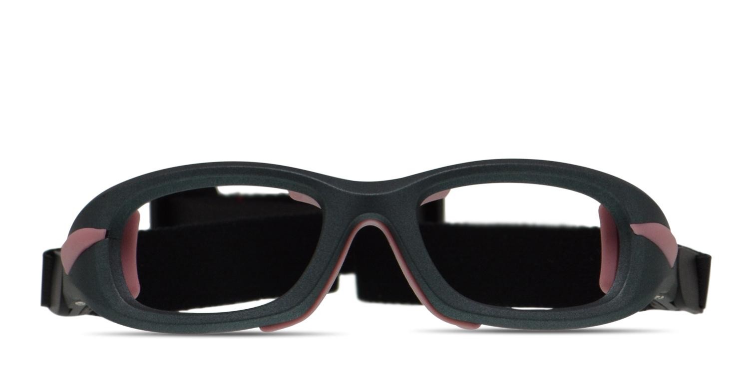 Progear EG-M1021 Teal, Pink glasses - Pink / Green - Frontal View