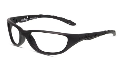 Wiley X AirRage Black glasses - Black - Angle View