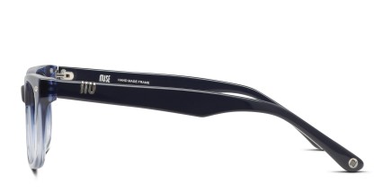 Muse M Classic Kids Blue, Clear glasses - Blue / Clear - Side View