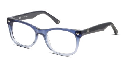 Muse M Classic Kids Blue, Clear glasses - Blue / Clear - Angle View