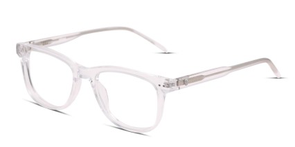 Olos Big John Clear Kids glasses - Clear - Angle View