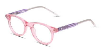 Olos Fletcher Kids Pink, Purple, Clear glasses - Pink / Purple / Clear - Angle View