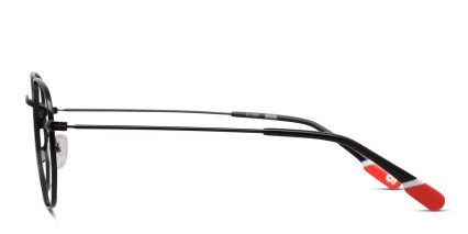 Olos Everclear Kids Black glasses - Black - Side View