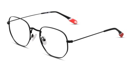 Olos Everclear Kids Black glasses - Black - Angle View