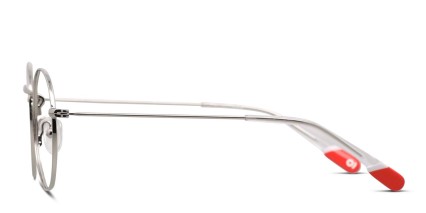 Olos Classy Kids Silver glasses - Silver - Side View