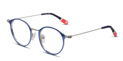 Olos Recess Kids Blue, Silver glasses - Blue / Silver - Angle View