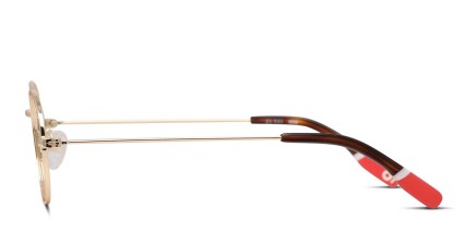 Olos Academic Kids Gold glasses - Gold - Side View