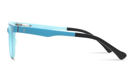 Olos Archie w/Clip-on Kids Blue glasses - Blue - Side View